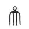 Heavy-Duty 4-Tine Farm Fork Head Carbon Steel Forged Digging Fork for Farmland Cultivation