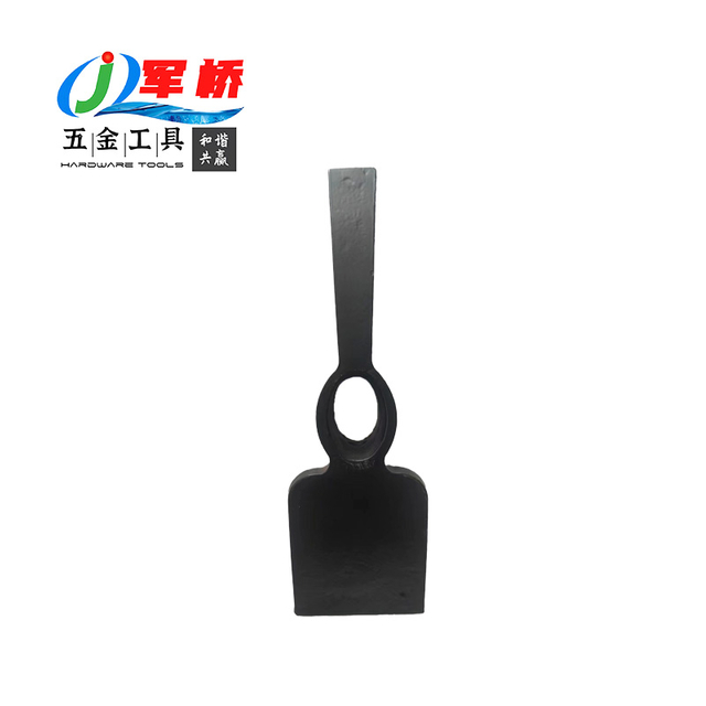 Dual-Purpose Hoe Fork Head Carbon Steel 2-Tine Garden Tool Head for Farm Cultivation