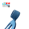 Mini 4-Tine Cultivator Rake Head Carbon Steel Small Garden Fork Head for Soil Tilling