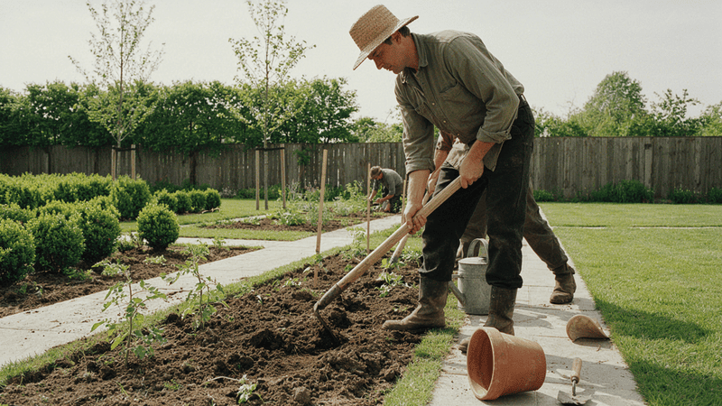 4.Landscaping & Gardening