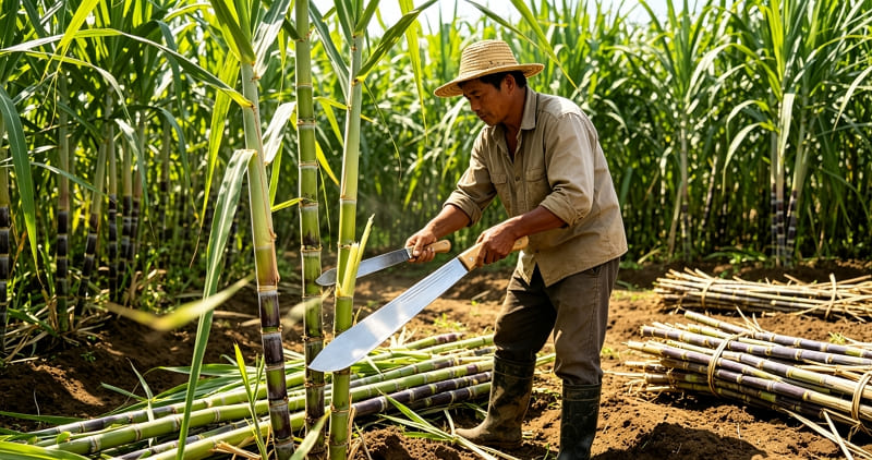 1. Sugarcane Harvesting Application
