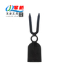 2-Tine Hoe Fork Combination Tool Carbon Steel for Farm Weeding & Digging