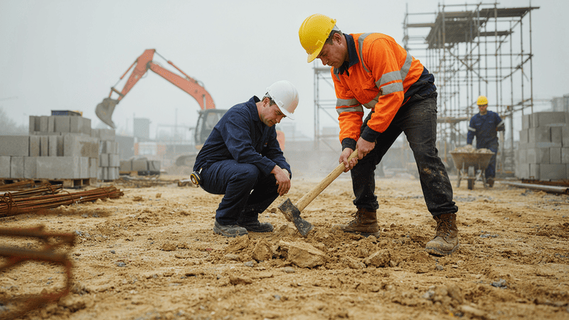 Construction scene