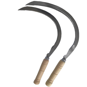Heavy Duty Serrated Sickle Manufacturer | Stainless Steel Grass Cutting Sickle Tool